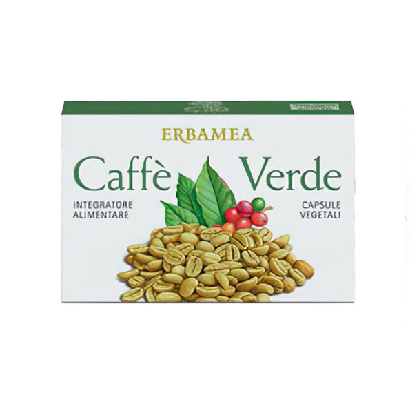 Erbamea - Caffè Verde Capsule Vegetali Confezione 24 Capsule
