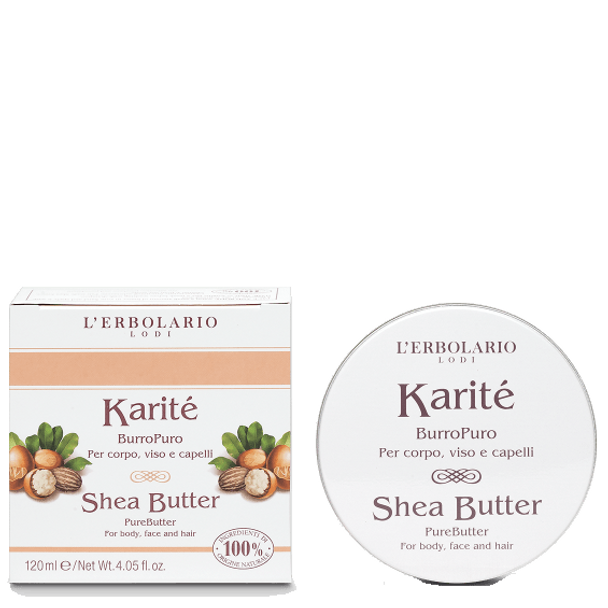 L'Erbolario - Karité Burro Puro Corpo Viso Capelli Confezione 120 Ml 