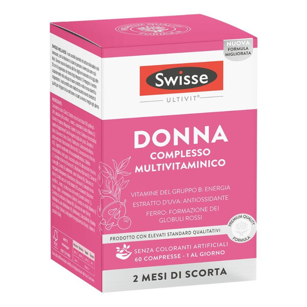 Swisse - Multivitaminico Donna Confezione 60 Capsule 