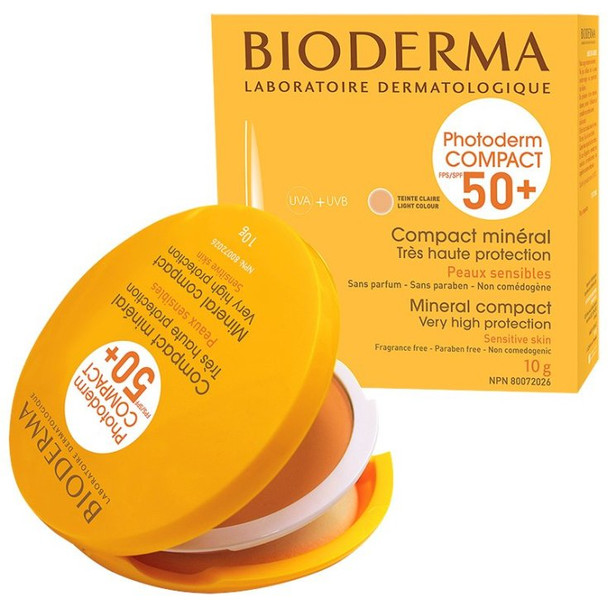 Bioderma - Photoderm Compact Mineral Spf 50+ Mini Claire Confezione 10 Gr