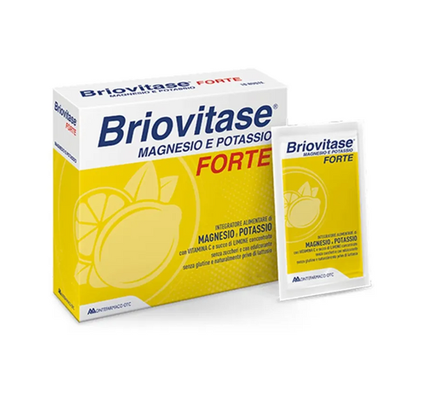 Briovitase - Forte Integratore Magnesio e Potassio Confezione 10 Bustine 