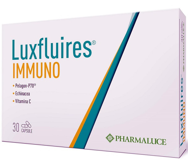 Luxfluires Immuno Integratore per il Supporto del Sistema Immunitario Confezione 30 Capsule