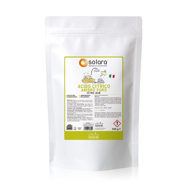 Officina Naturae - Solara Acido Citrico Confezione 500 Gr 