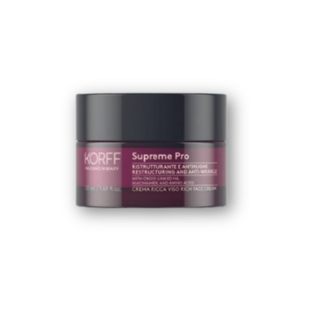 Korff - Supreme Pro Ristrutturante Crema Ricca Viso Confezione 50 Ml