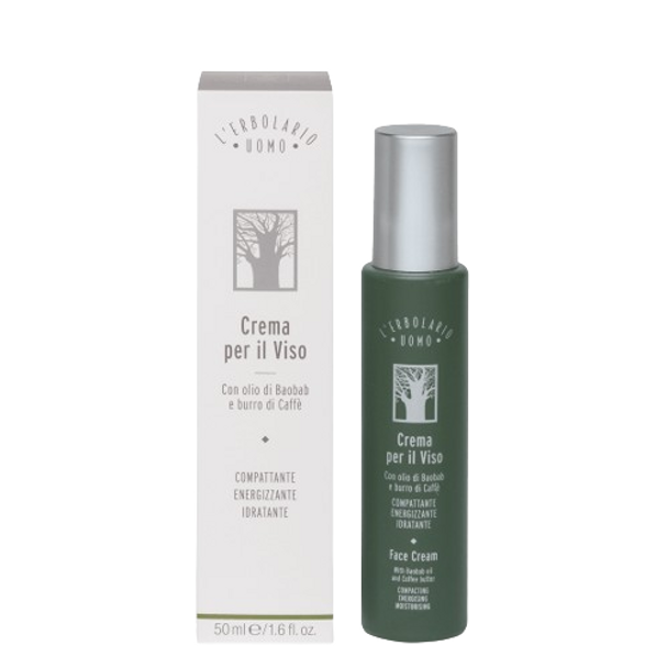 L'Erbolario - Uomo Viso Crema Confezione 50 Ml       