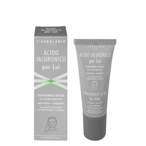 L'Erbolario - Acido Ialuronico Per Lui Contorno Occhi Uomo Confezione 15 Ml