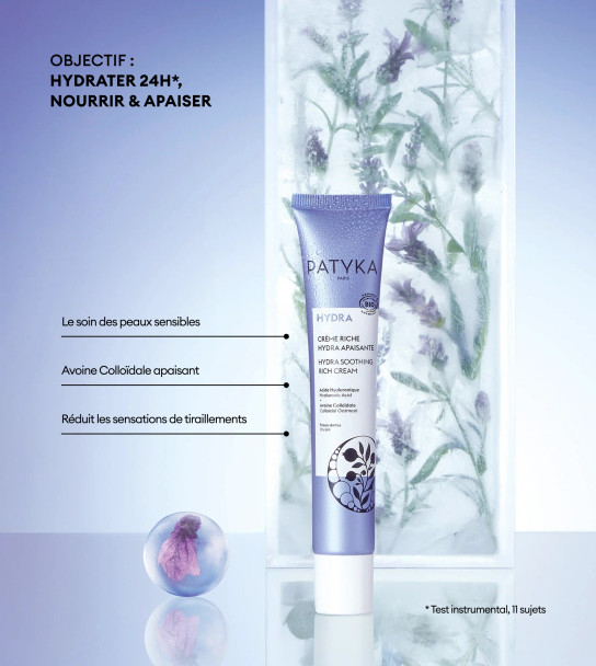 Patyka - Hydra Crema Ricca Idratante Lenitiva Confezione 40 Ml NUOVA FORMULA