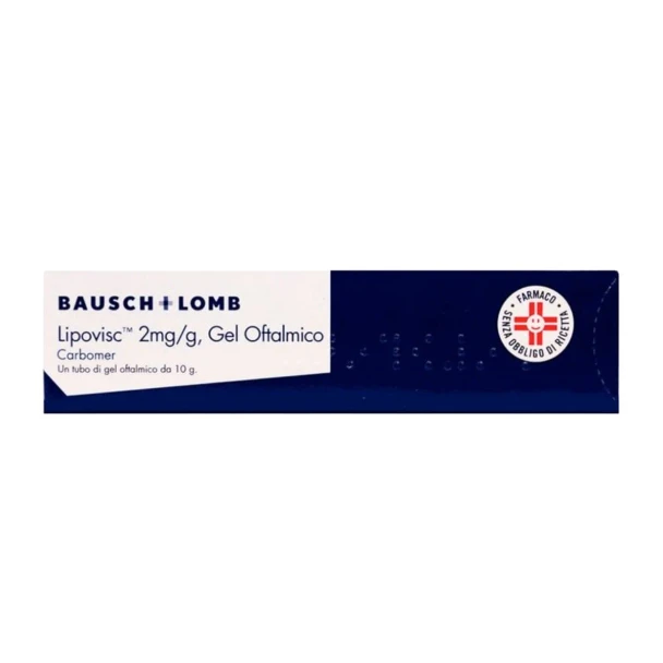 Lipovisc - Gel Oftalmico Rimedio Occhi Secchi Confezione 10 Gr