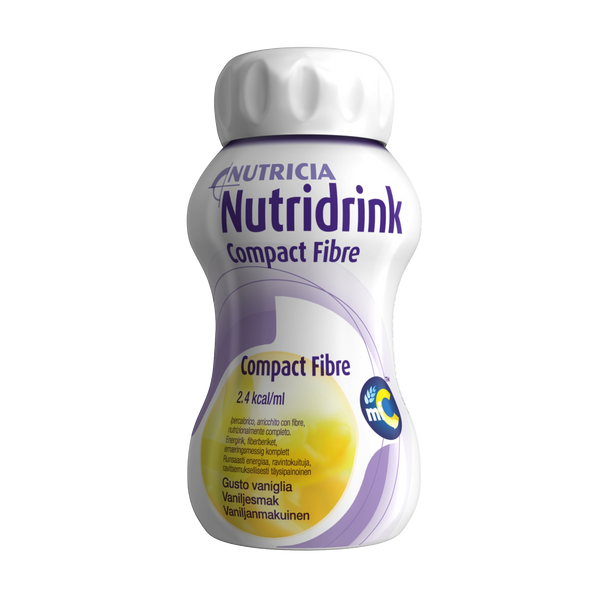 Nutricia - Nutridrink Compact Fibre Gusto Vaniglia Confezione 4X125 Ml 