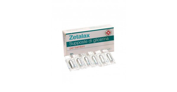 Zetalax - Supposte di Glicerina Confezione 18 Supposte 1,375 Gr 