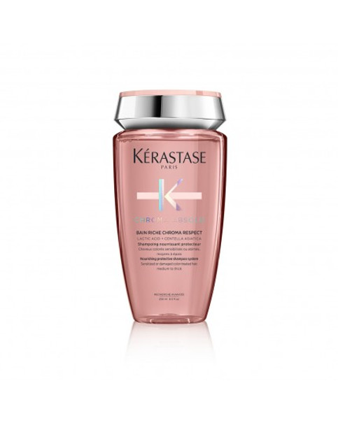 Kerastase Bain Chroma Respect Riche Shampoo
Confezione 250 Ml
Shampoo protettivo per capelli colorati o danneggiati Kerastase Bain Chroma Respect Riche Shampoo
Confezione 250 Ml
Shampoo protettivo per capelli colorati o danneggiati