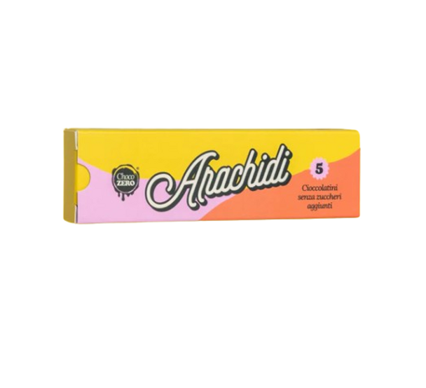 Choco Zero - Cioccolatini Alle Arachidi Confezione 5 Pezzi (Scadenza Prodotto 08/08/2025)
