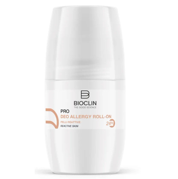 Deodorante delicato per pelli reattive e a tendenza allergica, senza sali di alluminio e senza alcol