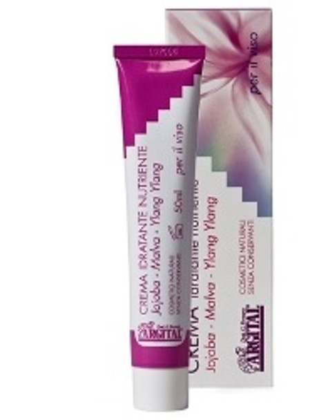 Argital Crema Idratante Nutriente Jojoba Malva Ylang Ylang Confezione 50 Ml
