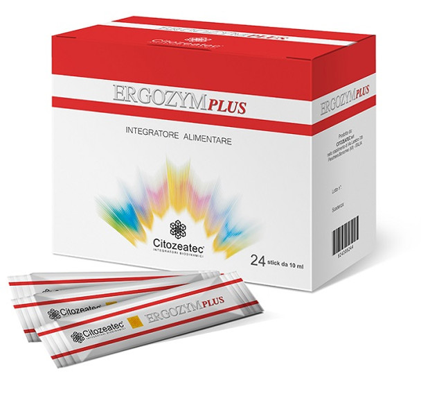 Citozeatec - Ergozym Plus Integratore Alimentare Confezione 24 Stick Monodose