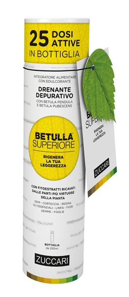 Zuccari - Betulla Superiore Integratore Depurativo Confezione 250 Ml