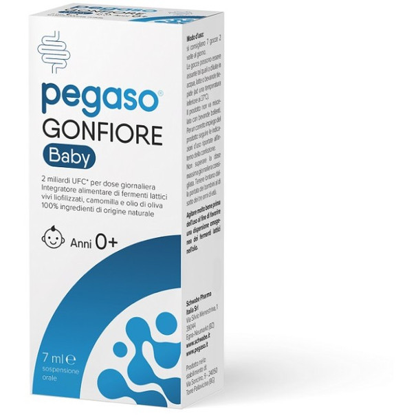 Pegaso - Gonfiore Baby 0+ Fermenti Lattici Confezione 7 Ml