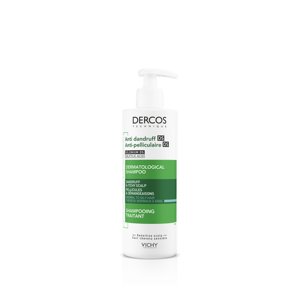 Dercos - Anti Dandruff Shampoo Anti Forfora Ds Per Capelli Da Normali a Grassi Confezione 400 Ml