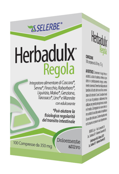 HERBADULX REGOLA 100 COMPRESSE HERBADULX REGOLA 100 COMPRESSE