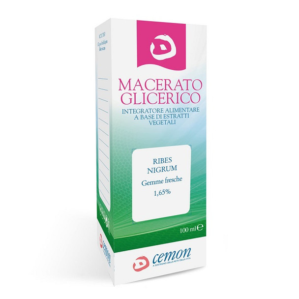 Cemon Ribes Nigrum Gemme Macerato Glicerico Integratore Antinfiammatorio Confezione 100 Ml
