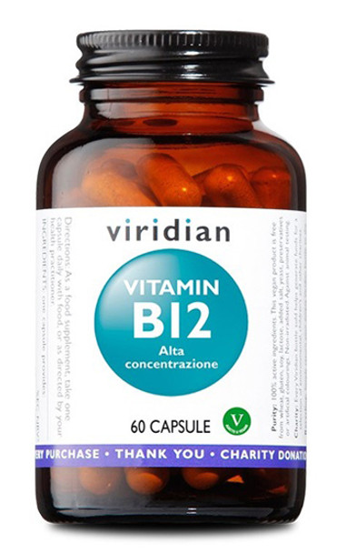 VIRIDIAN VITAMIN B12 HIGH60CPS
