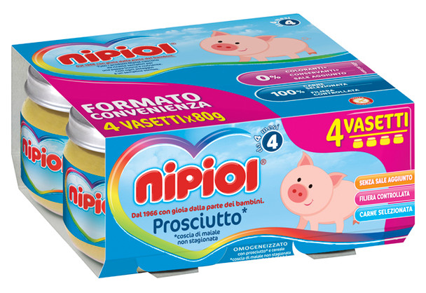 NIPIOL OMOG PROSCIUTTO 4X80G