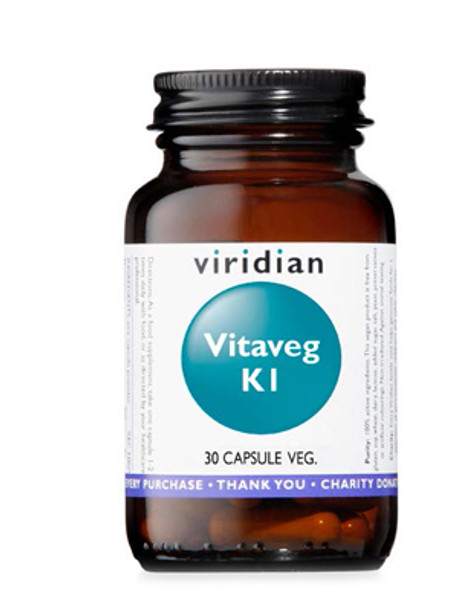 VIRIDIAN VITAVEG K1 30CPS