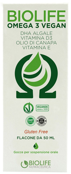 BIOLIFE OMEGA 3 VEGAN 50ML