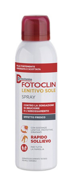 Dermovitamina Fotoclin Lenitivo Sole Spray  Confezione 100 Ml