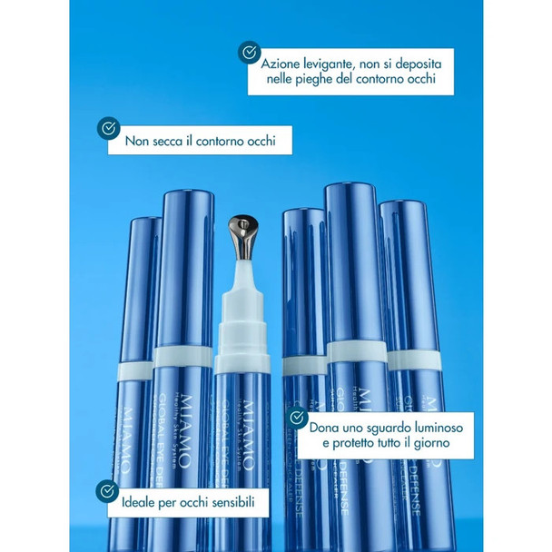 Miamo - Global Eye Defence Sunscreen Concealer SPF 30+ Colore Oat Confezione 7,5 Ml