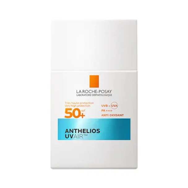 La Roche Posay Anthelios Uvair Spf50+ Fluido Leggero Confezione 40 Ml  Fluido solare ultra leggero con SPF50+, ideale per protezione quotidiana delle pelli sensibili da raggi UVA e UVB