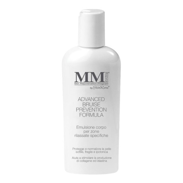 MM System Advanced Bruise Prevention Emulsione Corpo Pelle Atopica Confezione 237 Ml  Emulsione corpo specifica per pelle fragile e soggetta a lesioni, indicata per zone rilassate e capillari delicati