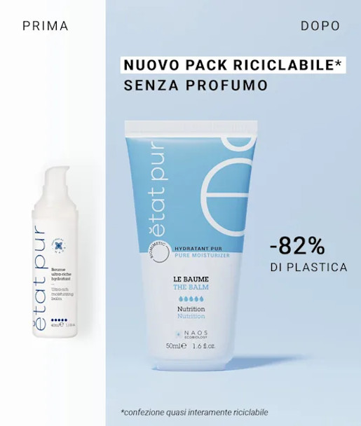 Etat Pur - Balsamo Idratante Ultra-Ricco Confezione 40 Ml