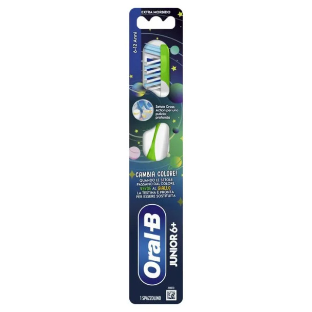 Oral-B - Spazzolino Junior 6-12 anni Confezione 1 Pezzo