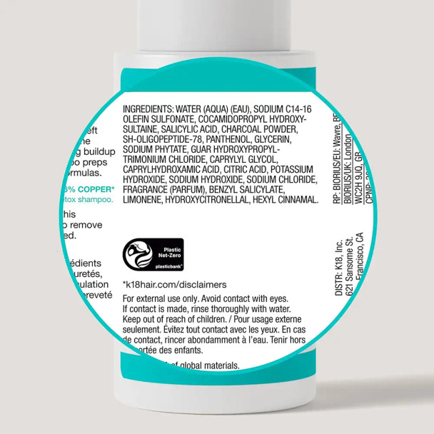 K18 - Peptide Prep Detox Shampoo Pro  Flacone 930 Ml