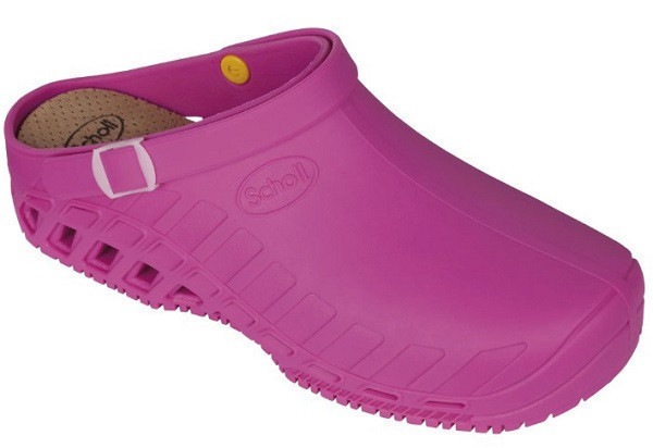 Scholl Clog Evo Fucsia Unisex Leggeri E Flessibili Numero Confezione 1 Paio