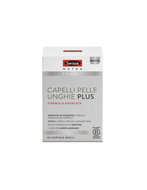 Swisse - Capelli Pelle Unghie Plus Confezione 60 Capsule