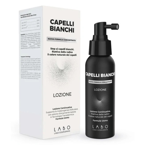 Cadu Crex Lozione Trattamento Riduzione Capelli Bianchi Uomo Confezione 100 Ml