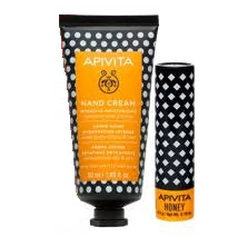 Apivita Winter Wonders Honey Cofanetto Mani & Labbra Confezione 2 Pezzi