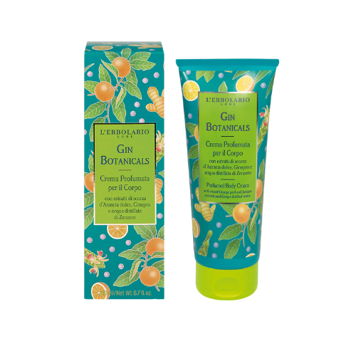 L'Erbolario - Gin Botanicals Crema Profumata Corpo Confezione 200 Ml