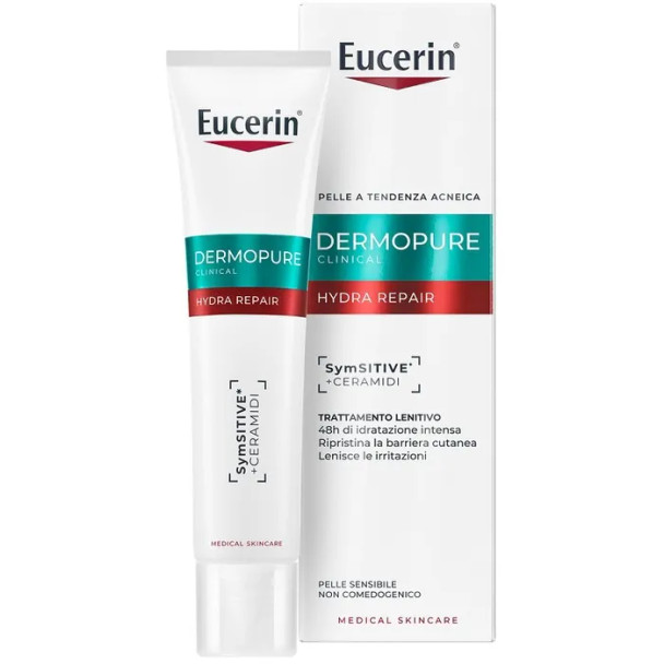 Eucerin -  Dermopure Clinical Trattamento Lenitivo Pelle Acneica Confezione 40 Ml