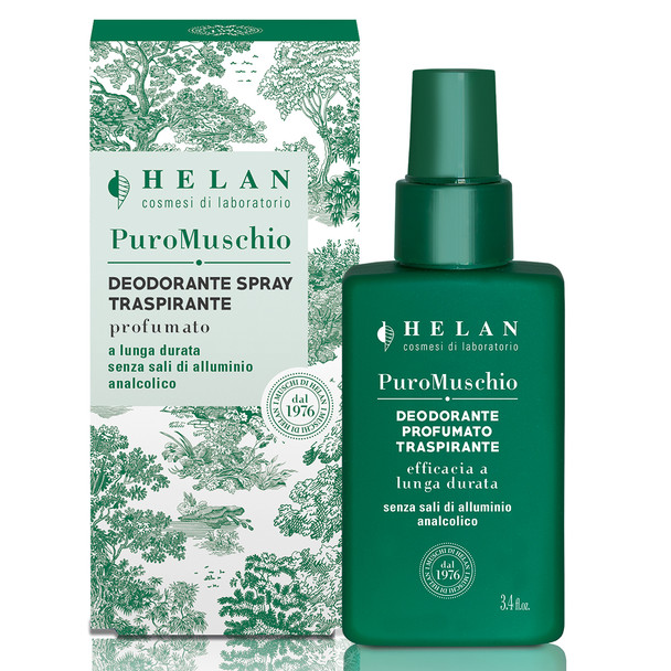 Helan - I Muschi Puro Muschio Deodorante Profumato Traspirante Spray 100 Ml