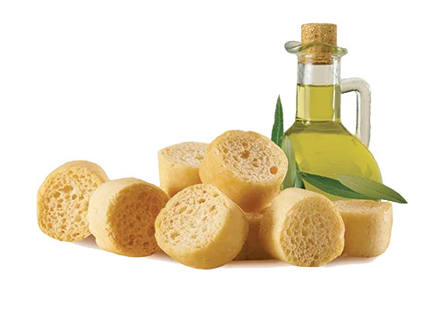 Il Mondo Senza Glutine - Pane Duro Crostini  Olio Extra Vergine Confezione 120 Gr (Scadenza Prodotto 24/03/2026)