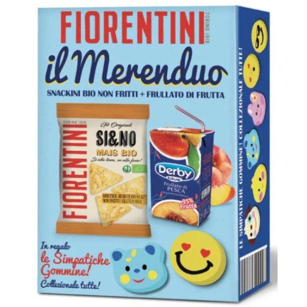 Fiorentini - Il Merendino Snack Bio Non Fritti + Frullato Di Frutta
