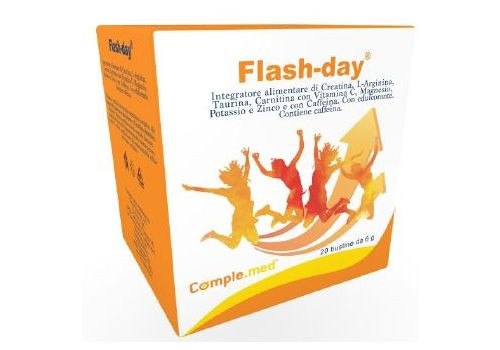 Comple Med - Flash-Day Integratore Alimentare Stanchezza E Sistema Nervoso Confezione 20 Bustine
