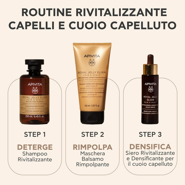 Apivita - Royal Jelly Elixir Maschera Confezione 150 Ml