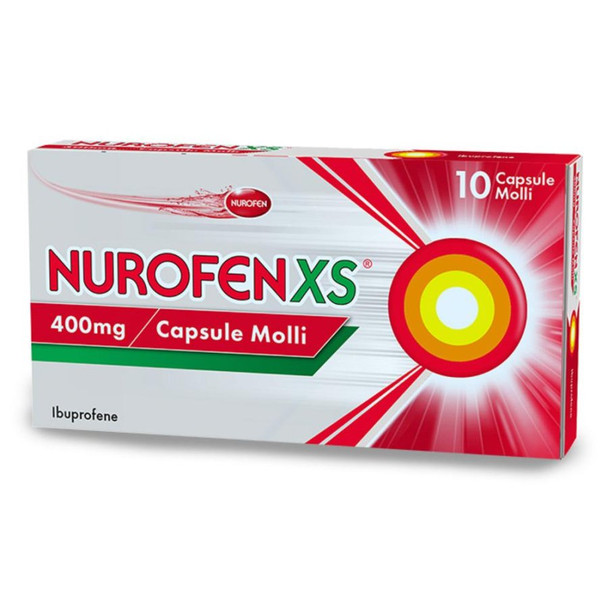 Nurofen - XS Ibuprofene 400Mg Confezione 10 Capsule Molli