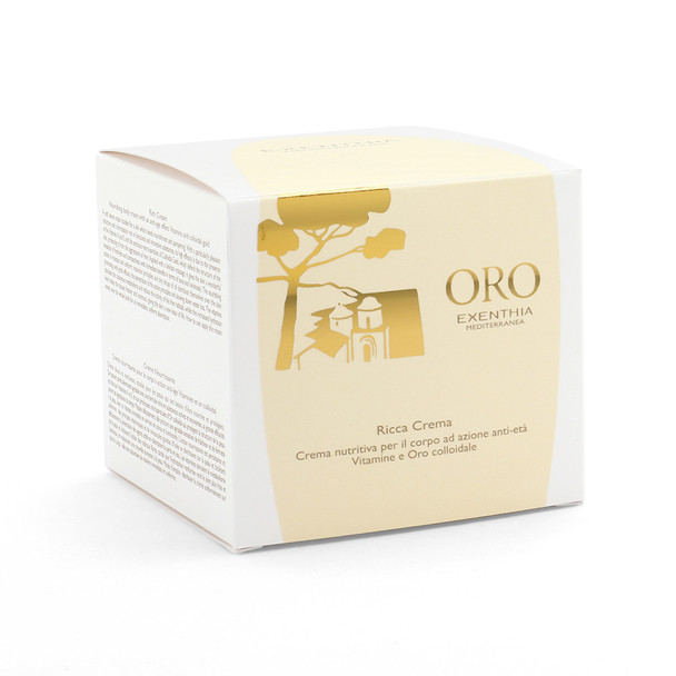 Oficine Cleman - Exenthia Mediterranea Oro Ricca Crema Nutriente Corpo Confezione 200 Ml
