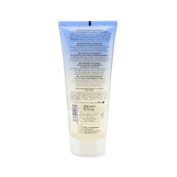 Oficine Cleman - Amavital Private Collection Linea Profumata Armonia Docciaschiuma Rigenerante Iris&Sambuco Confezione 200 Ml