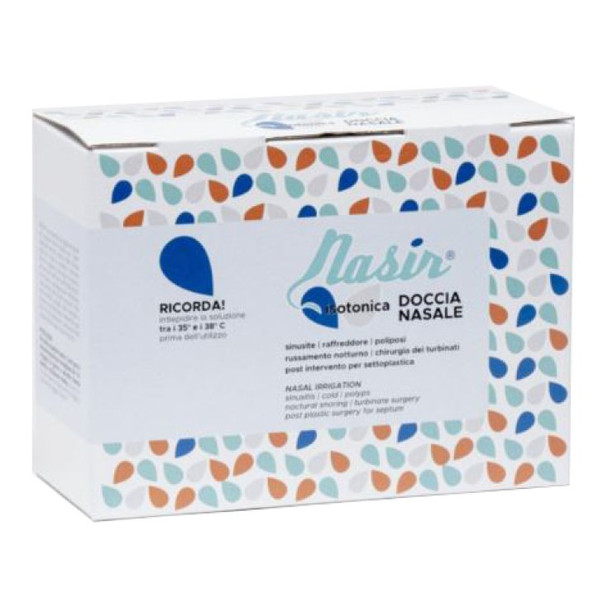 Nasir - Lavaggio Nasale Soluzione Isotonica Confezione 4+4